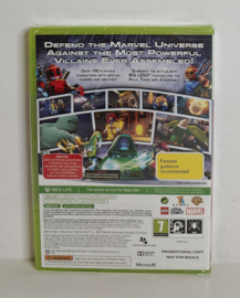 Xbox 360 LEGO Marvel Super Heroes (factory sealed) Promo Copy