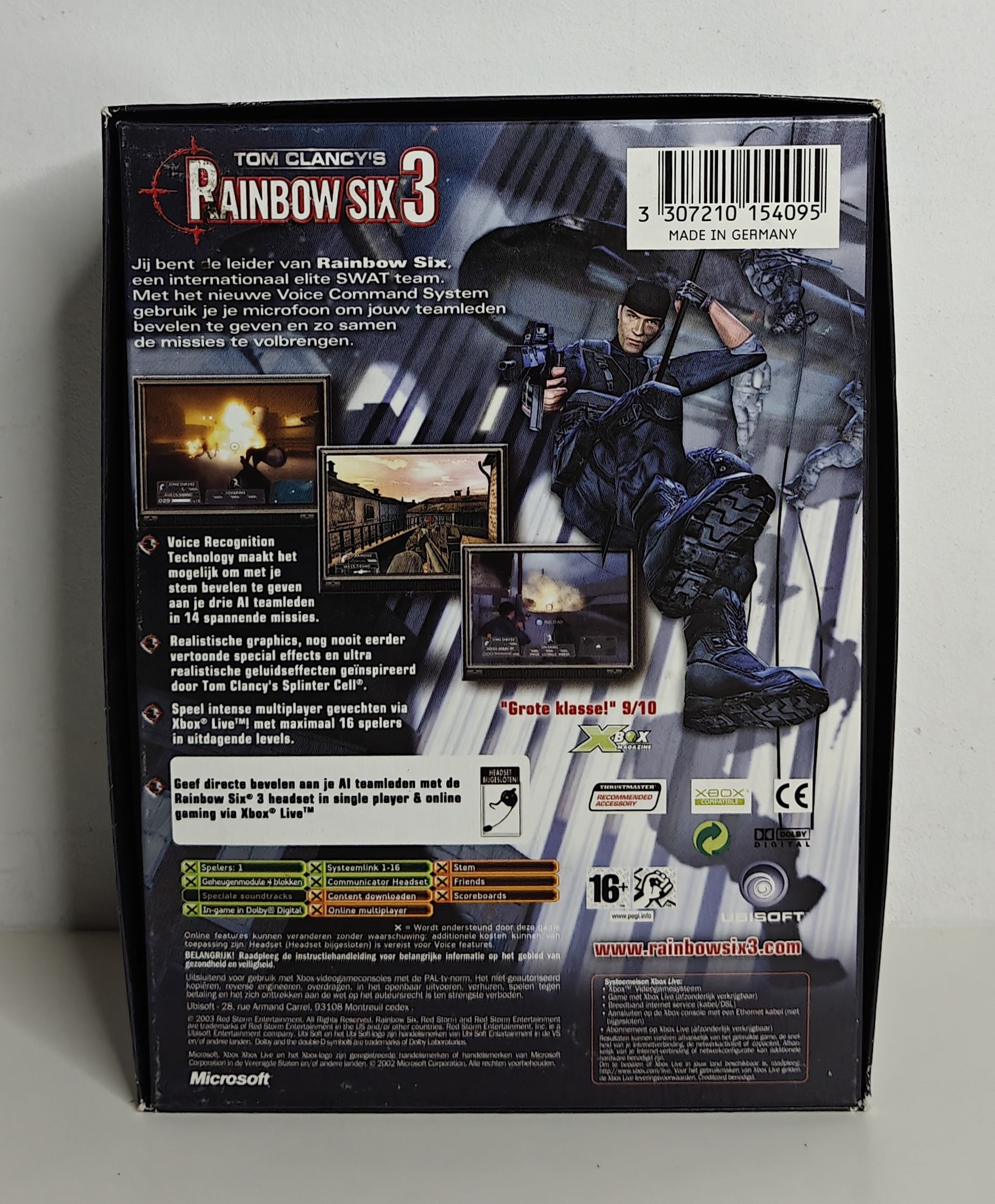Xbox Rainbow Six 3 Headset Edition (CIB)