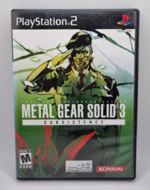 PS2 Metal Gear Solid 3: Subsistence (CIB) US version