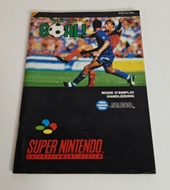 SNES Super Goal! (manual) FAH