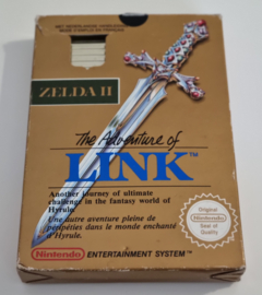 NES The Legend of Zelda II - The Adventure of Link (CIB) FAH