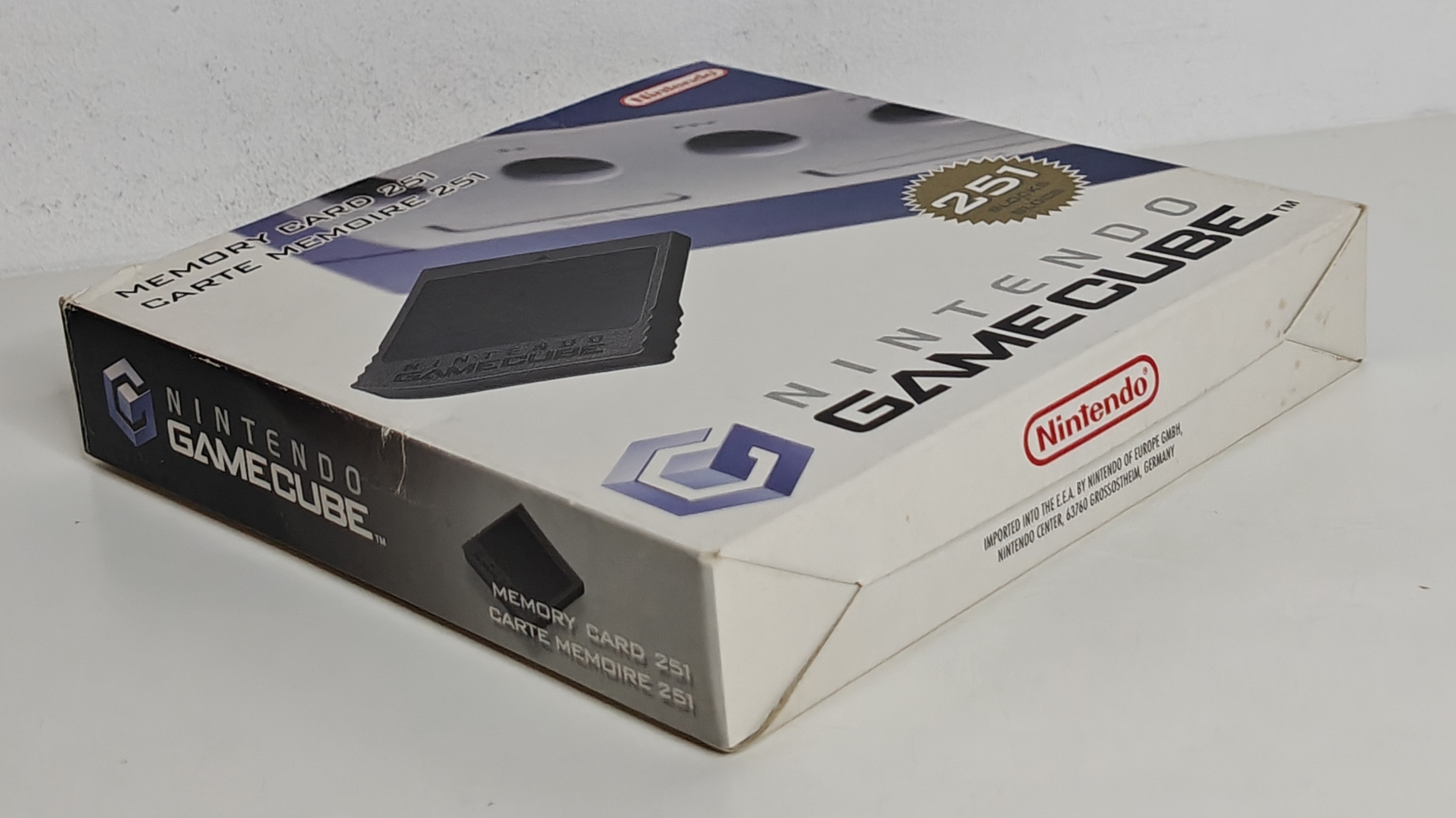 Gamecube Memory Card 251 Blocks (complete)