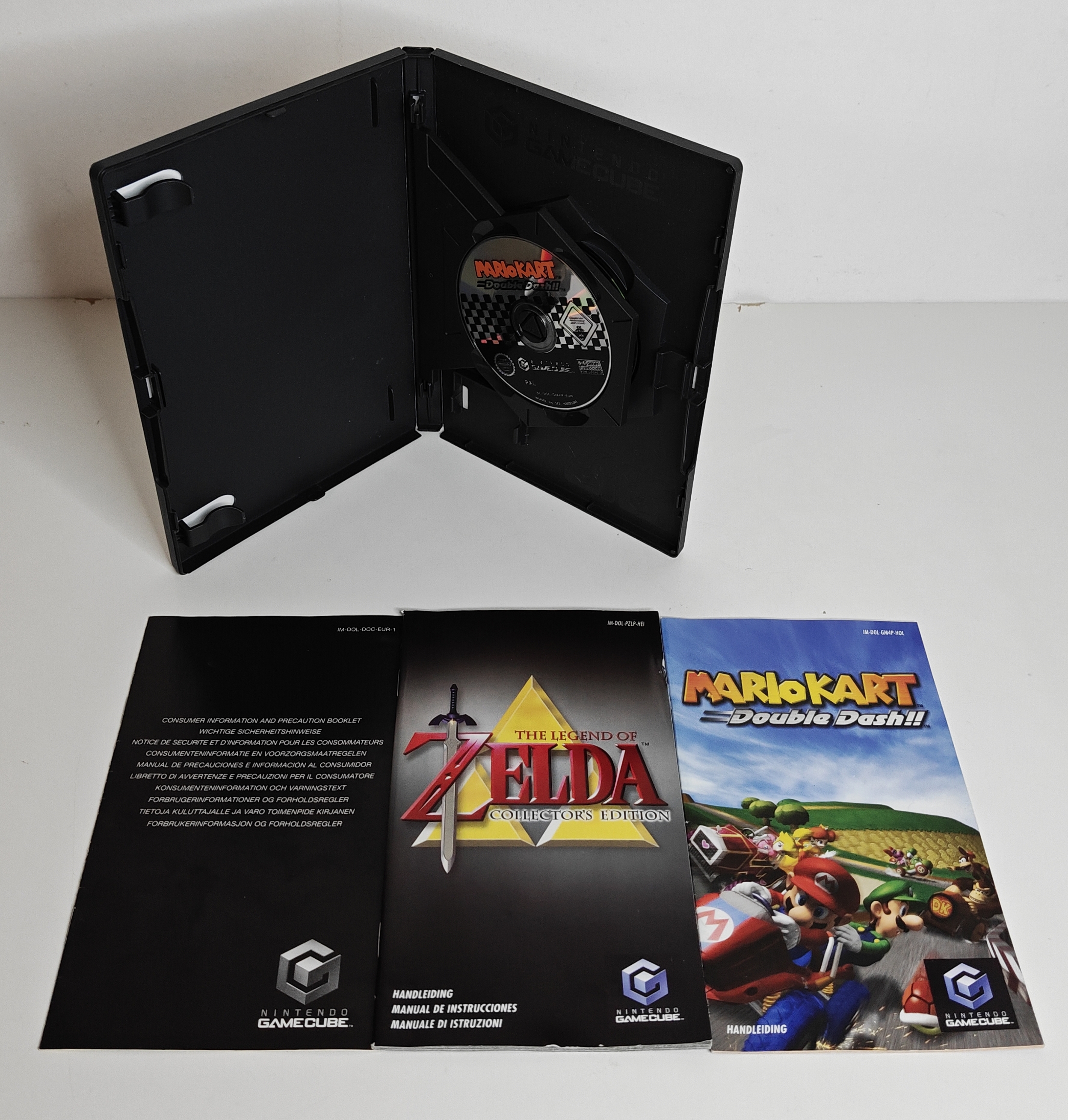 Gamecube Mario Kart Double Dash / The Legend of Zelda Collector's Edition (CIB) HOL
