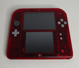 Nintendo 2DS Transparent Red (CIB) EUA