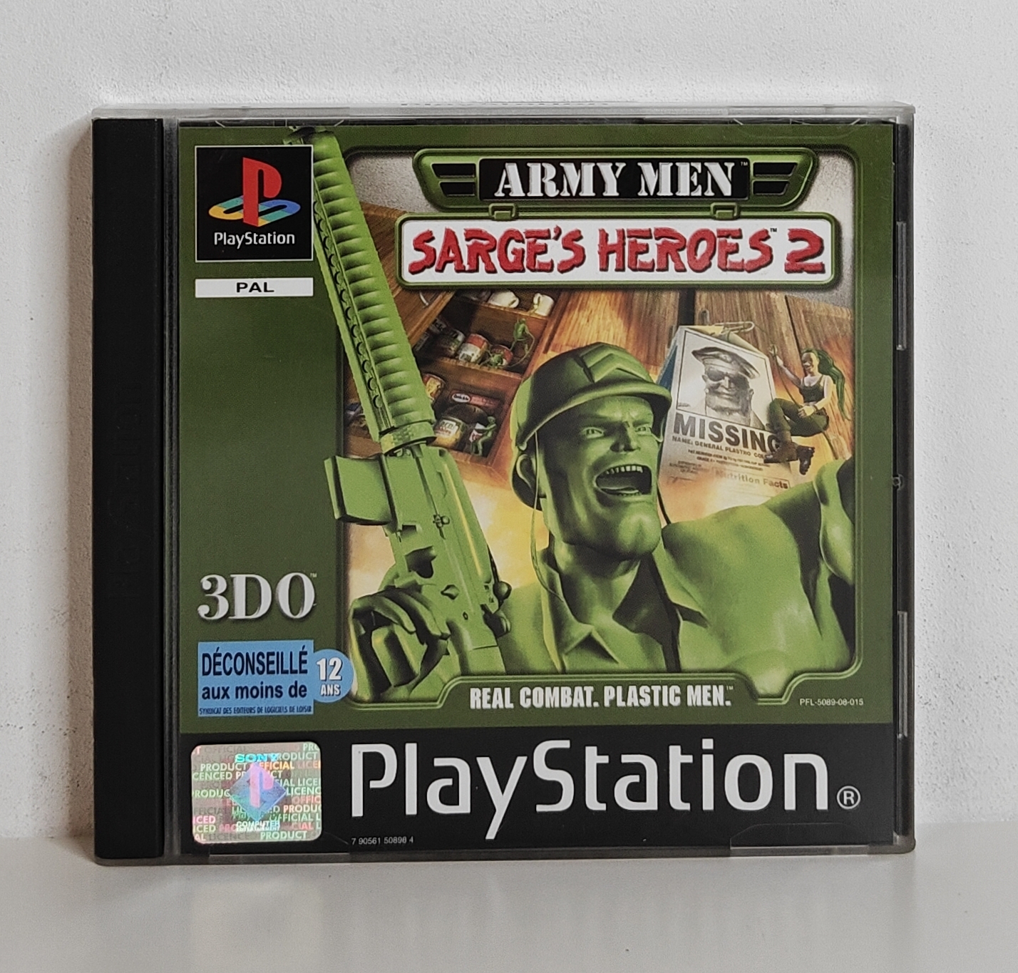 PS1 Army Men Sarge's Heroes 2 (CIB)