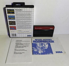 Master System Michael Jackson's Moonwalker (CIB)