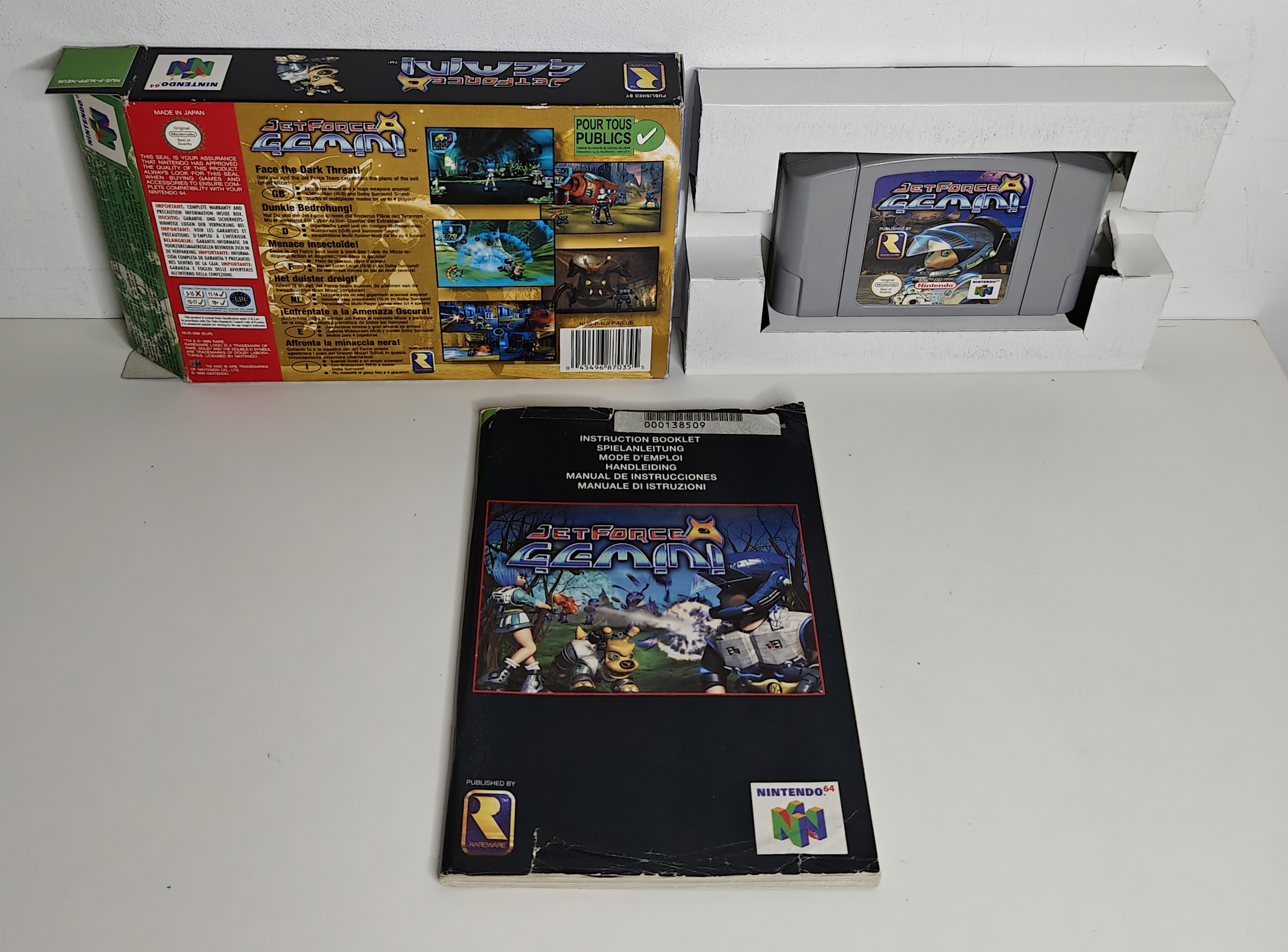 N64 Jet Force Gemini (CIB) NEU6