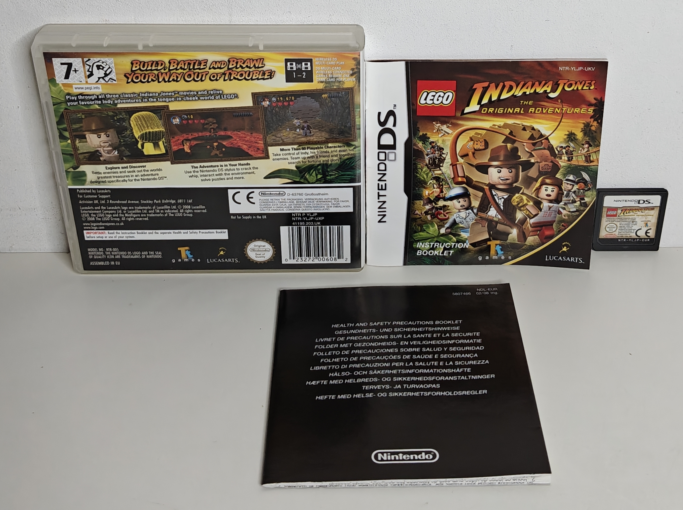 DS LEGO Indiana Jones - The Original Adventures (CIB) UXP