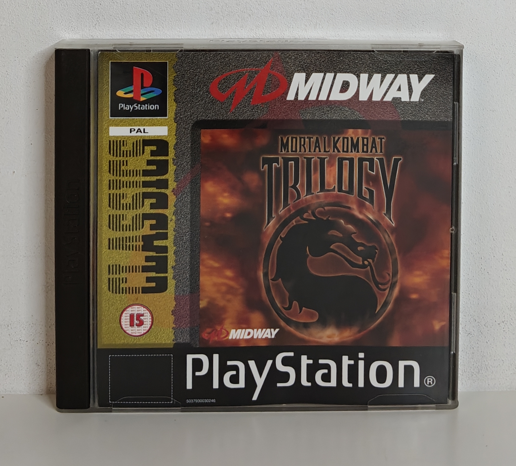 PS1 Mortal Kombat Trilogy - Classics Version (CIB)