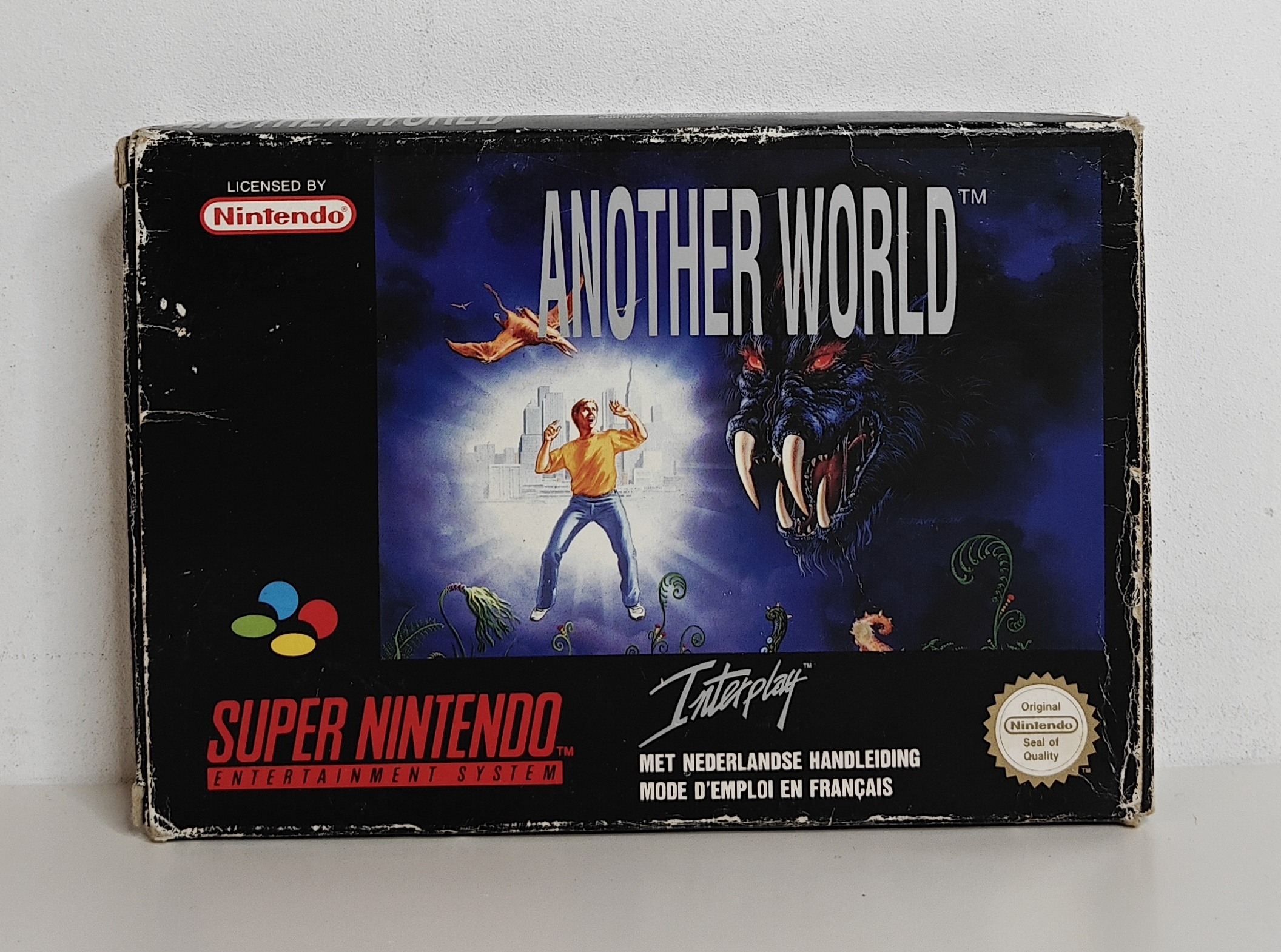 SNES Another World (CIB) FAH