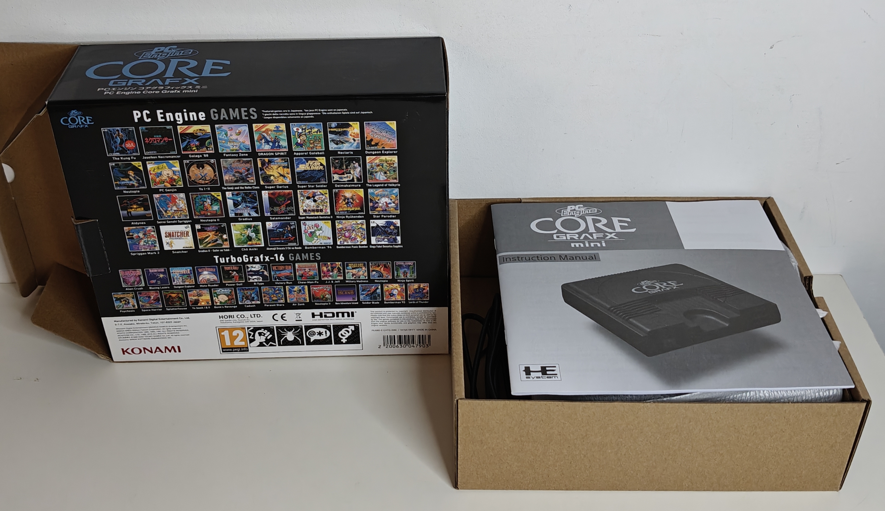 PC Engine Core Grafx Mini (CIB)
