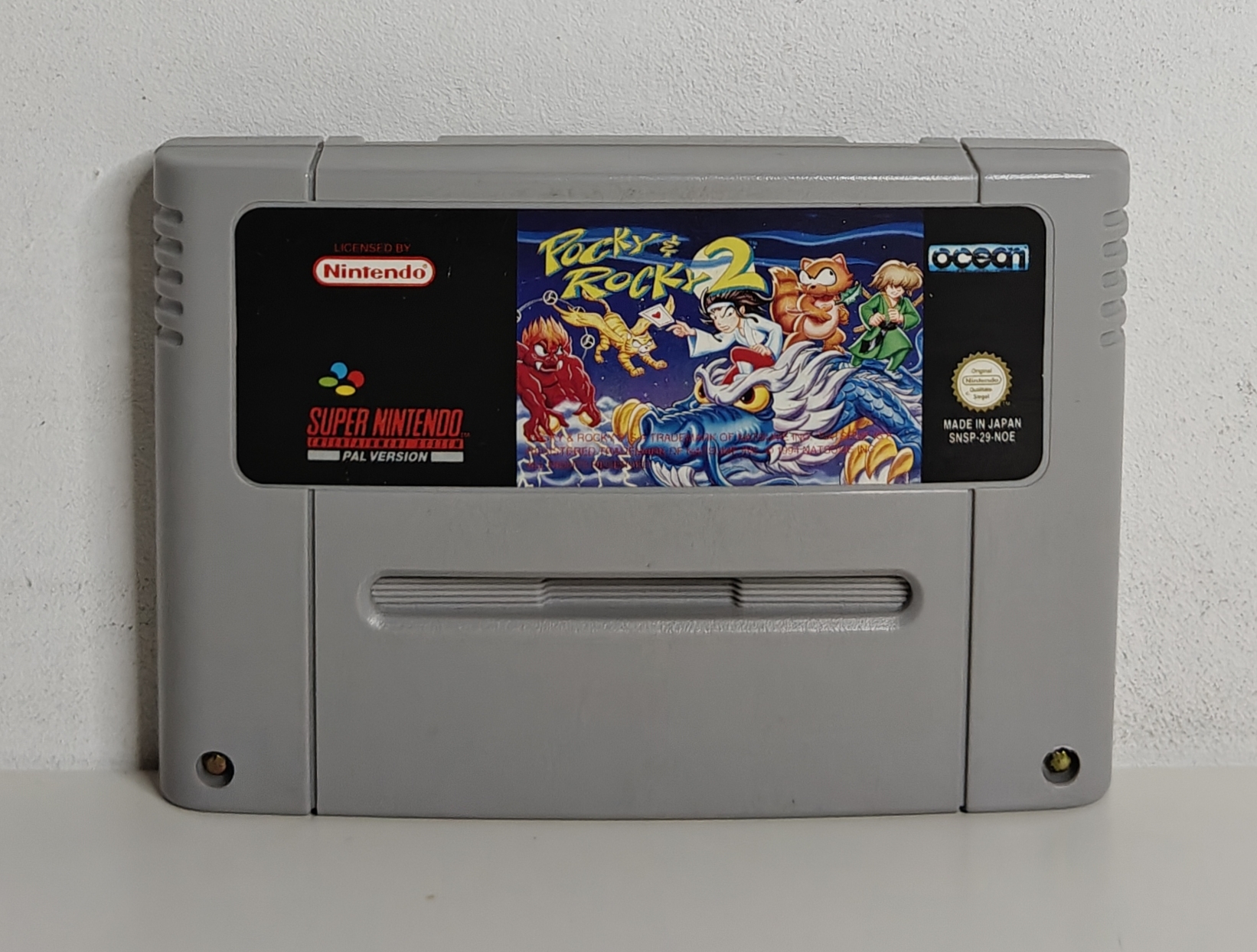 SNES Pocky & Rocky 2 (cart only) NOE