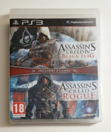 PS3 Assassin's Creed IV Black Flag - Assassin's Creed Rogue (factory sealed)