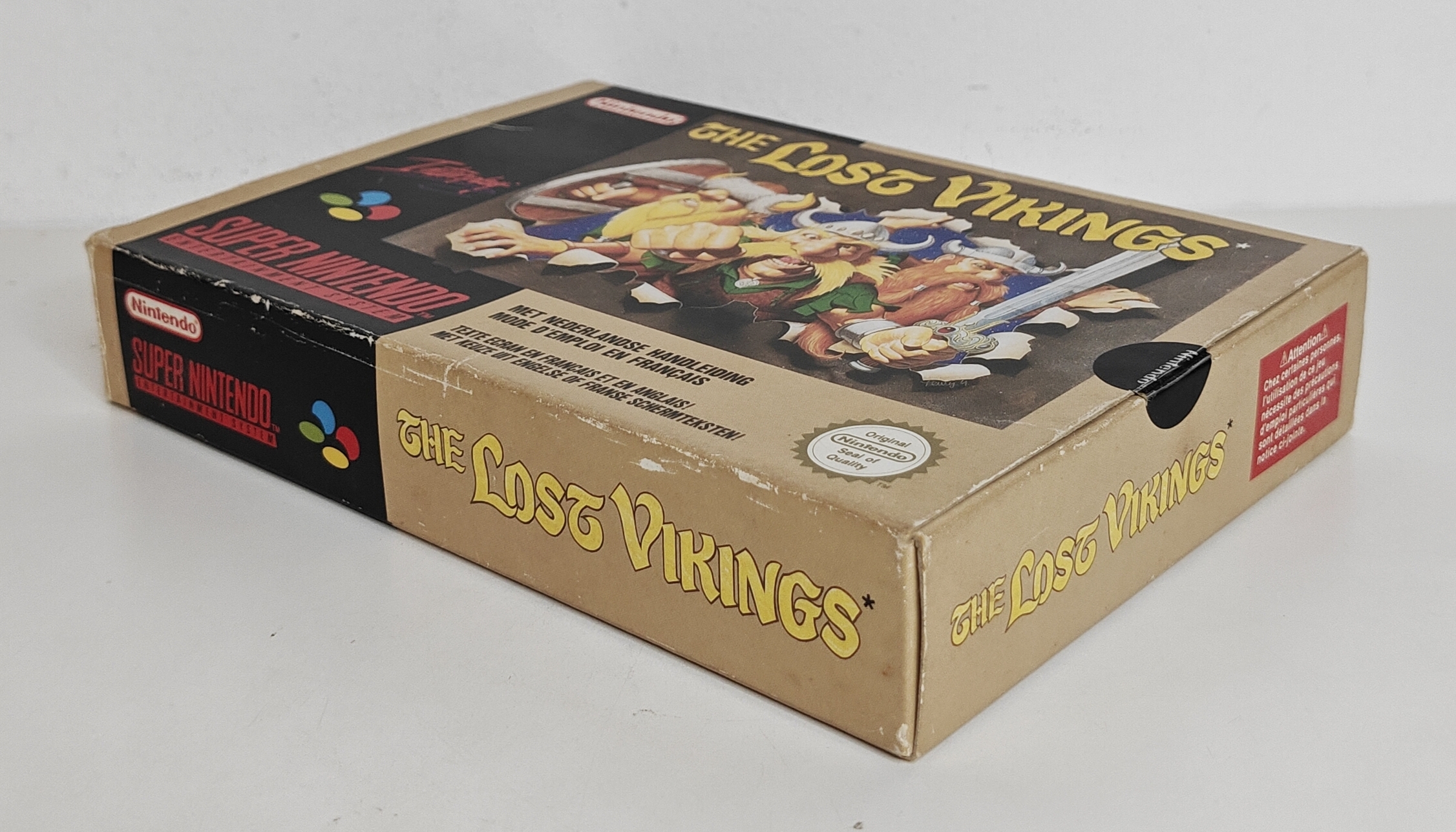 SNES The Lost Vikings (CIB) FAH-SFRA