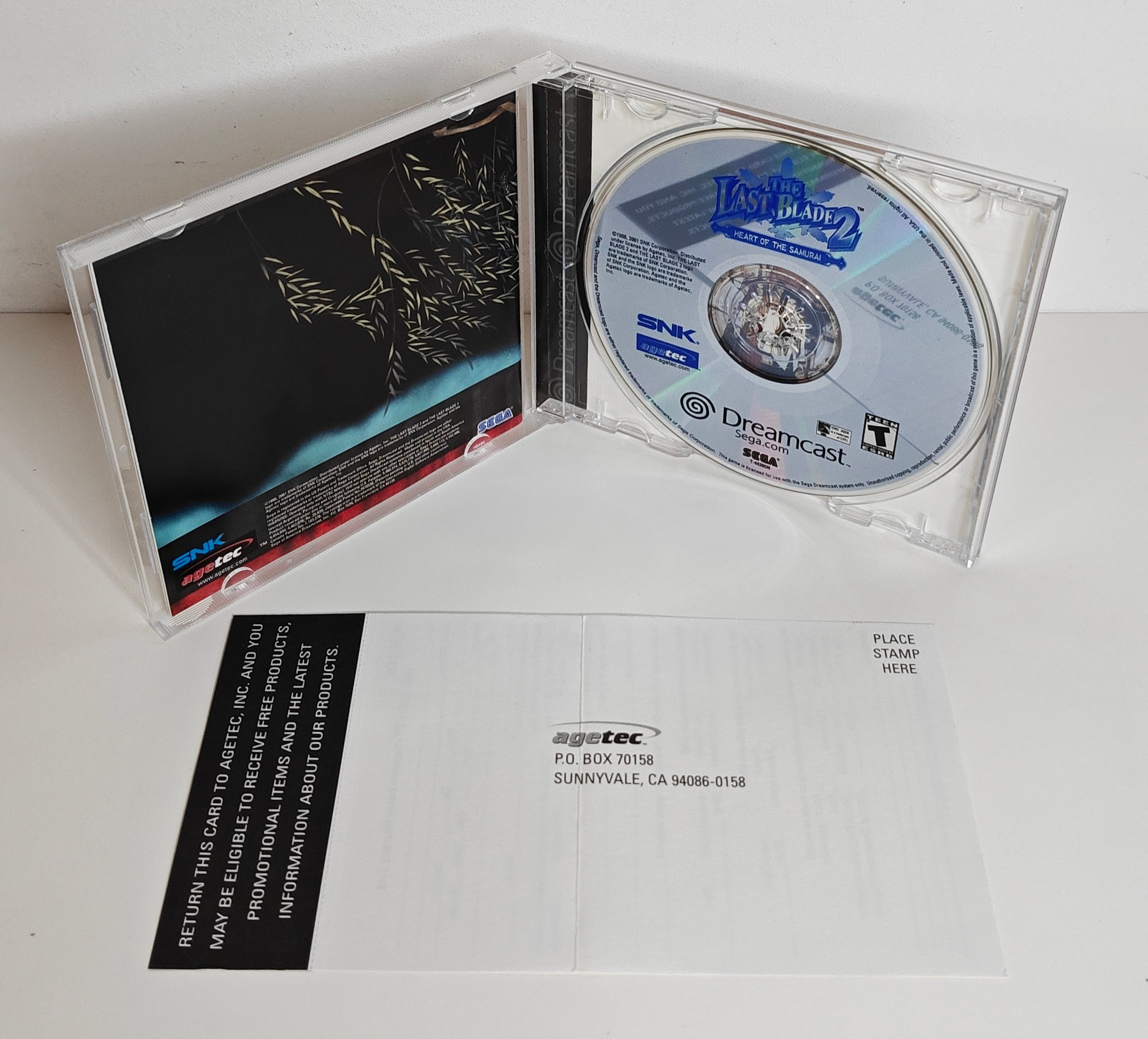 Dreamcast The Last Blade 2 (CIB) US version