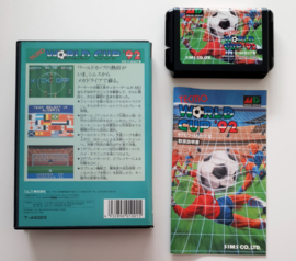 Megadrive Tecmo World Cup '92 (CIB) Japanese version