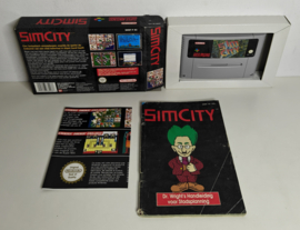 SNES Sim City (CIB) HOL