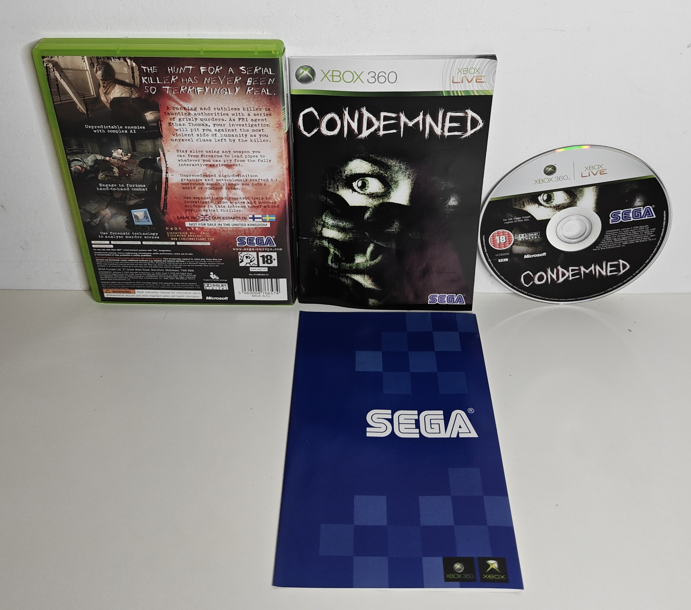 Xbox 360 Condemned (CIB)