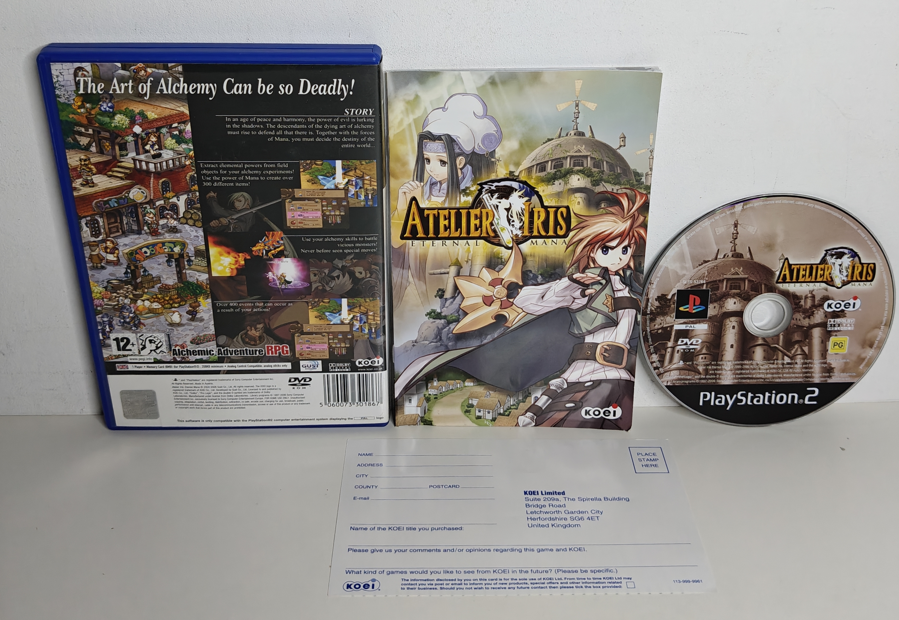 PS2 Atelier Iris: Eternal Mana (CIB)