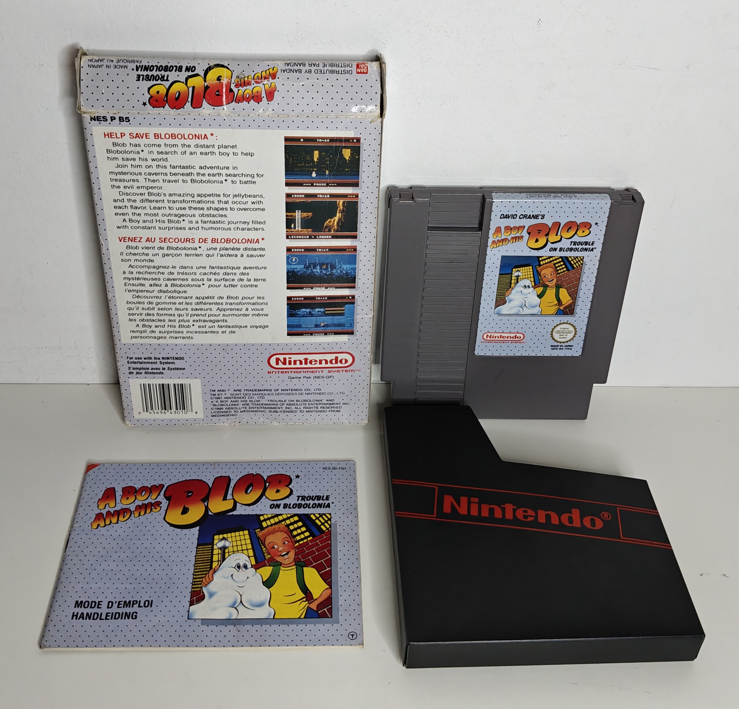 NES A Boy and his Blob: Trouble in Blobonia (CIB) FRA