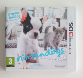 3DS Nintendogs + Cats - Franse Buldog & Nieuwe Vrienden (CIB) HOL