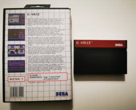 Master System E-Swat (Box + Cart)