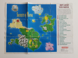SNES Secret of Mana (CIB incl. map / poster) HOL