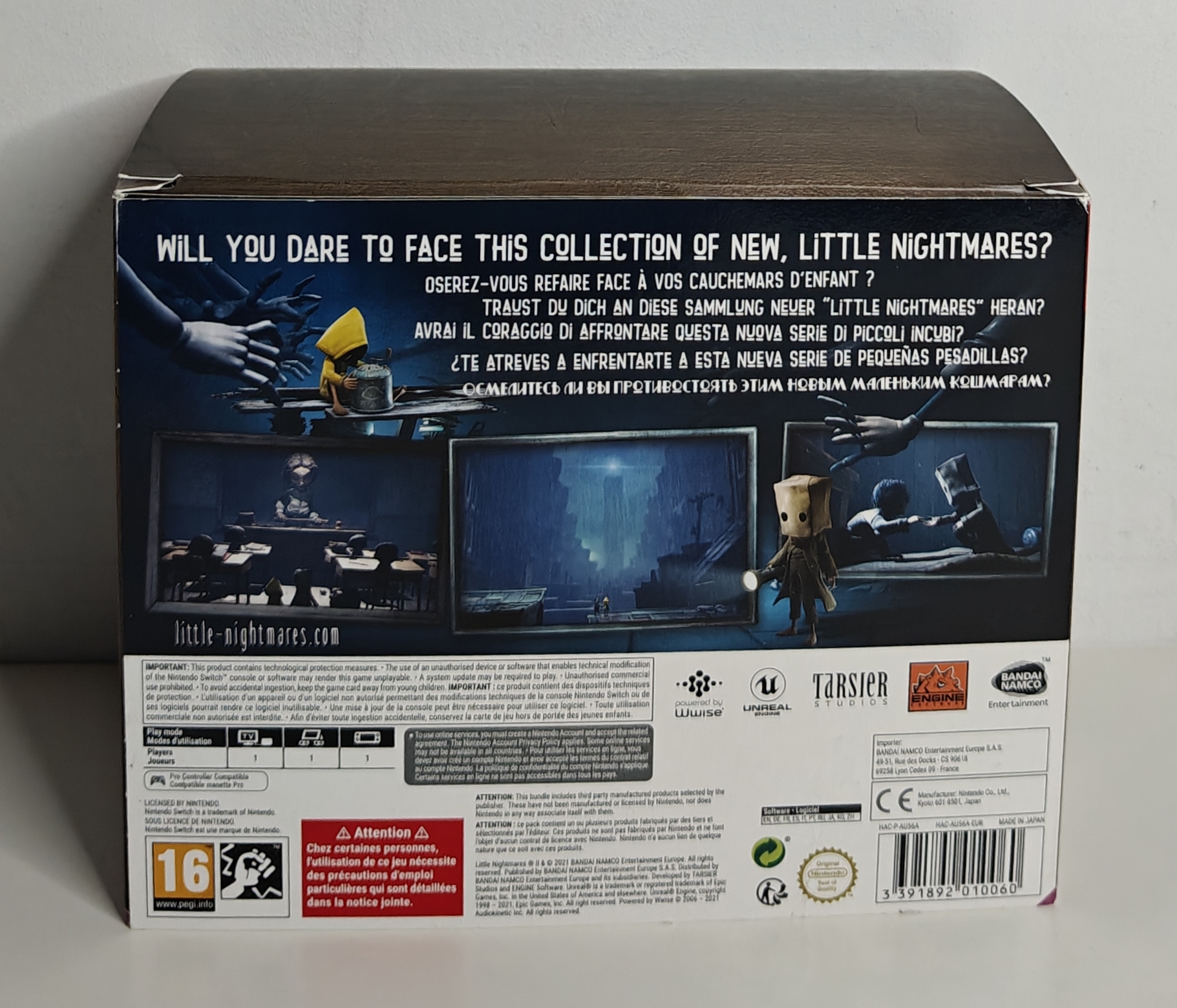 Switch Little Nightmares II TV Edition (CIB) EUR