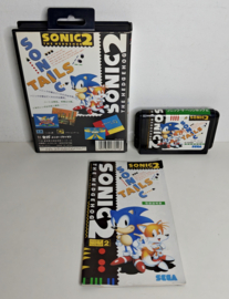 Mega Drive Sonic the Hedgehog 2 - Sonic & Tails Asian Version (CIB)