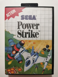 Master System Power Strike (Box + Cart)