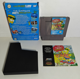 NES The Simpsons - Bart VS. The Space Mutants (CIB) FRA-2