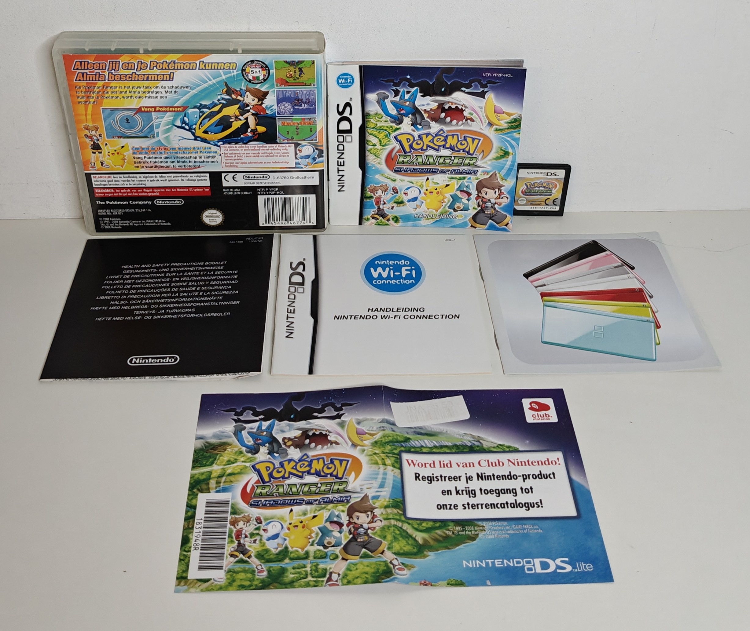 DS Pokémon Ranger: Shadows of Almia (CIB) HOL