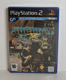 PS2 SOCOM II U.S. Navy Seals (factory sealed)