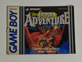GB The Castlevania Adventure (manual) FAH