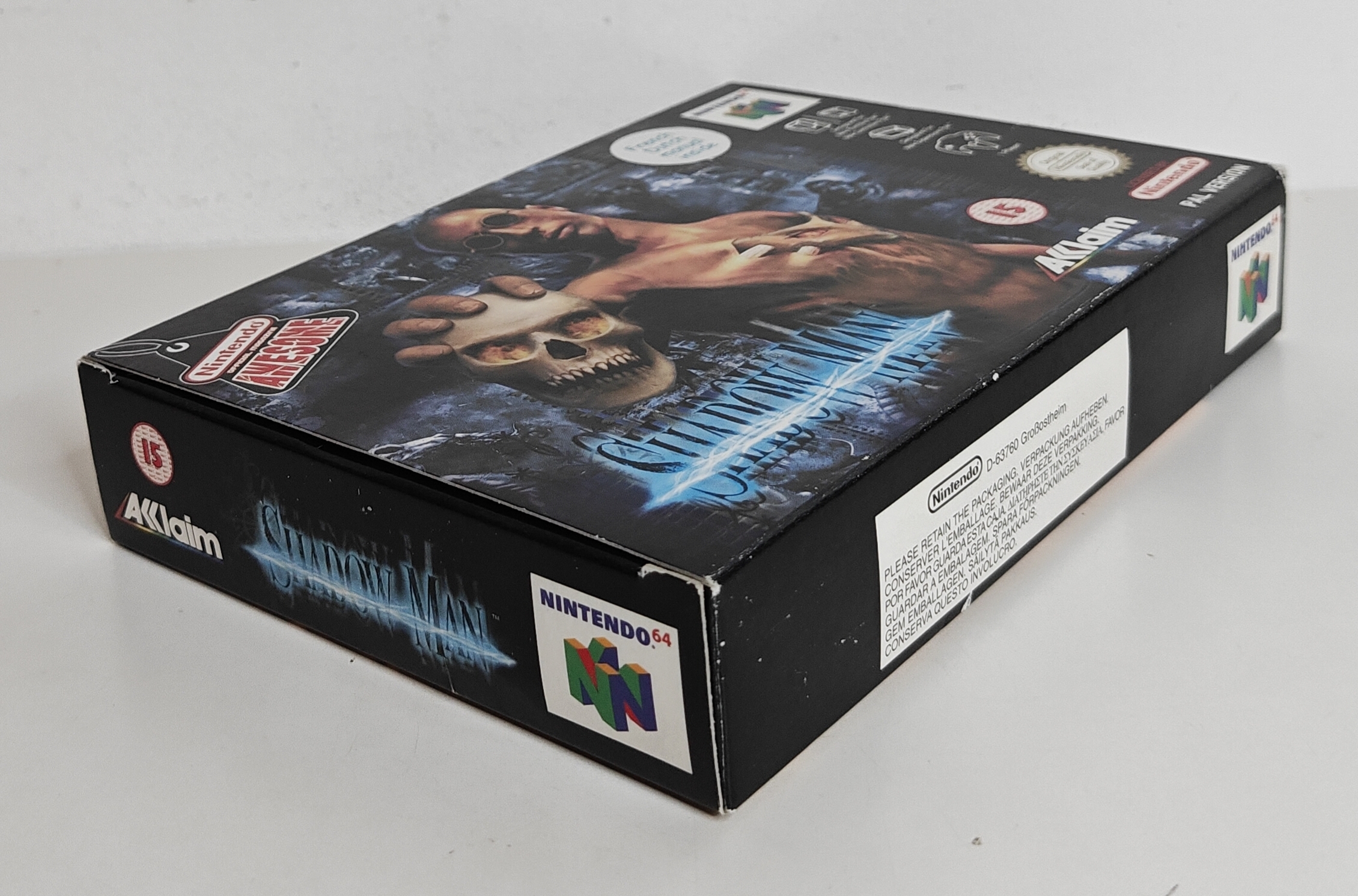 N64 Shadow Man (CIB) UKV-FAH