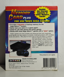 Memory Card Plus for use with Sega Saturn (complete)