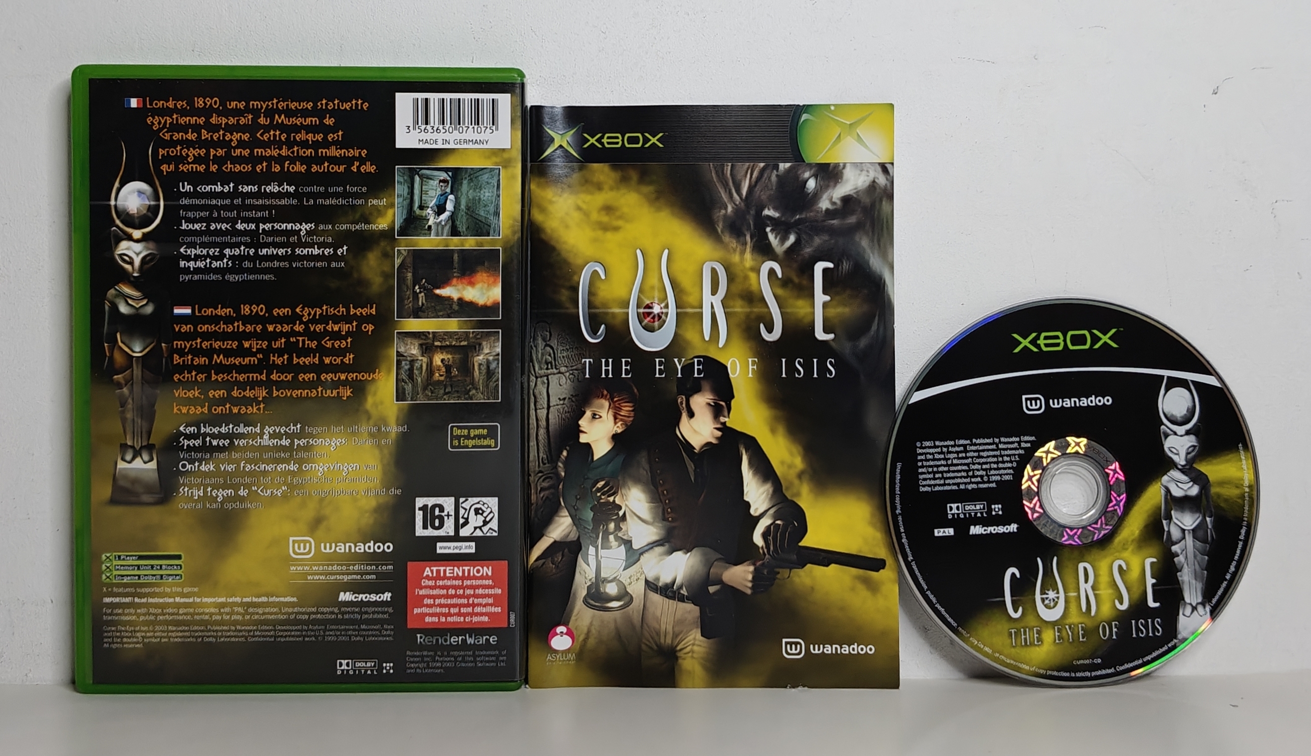 Xbox Curse: The Eye of Isis (CIB)