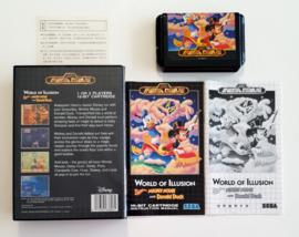 Jeu World Of Illusion (Mickey Et Donald) – Sega Mega Drive, Très Bon état, Complet
