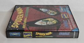 Master System Spider-Man Return of the Sinister Six (box + cart)