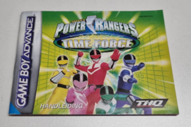 GBA 2 Games in 1 Double Pack Power Rangers Ninja Storm & Time Force (manual) HOL