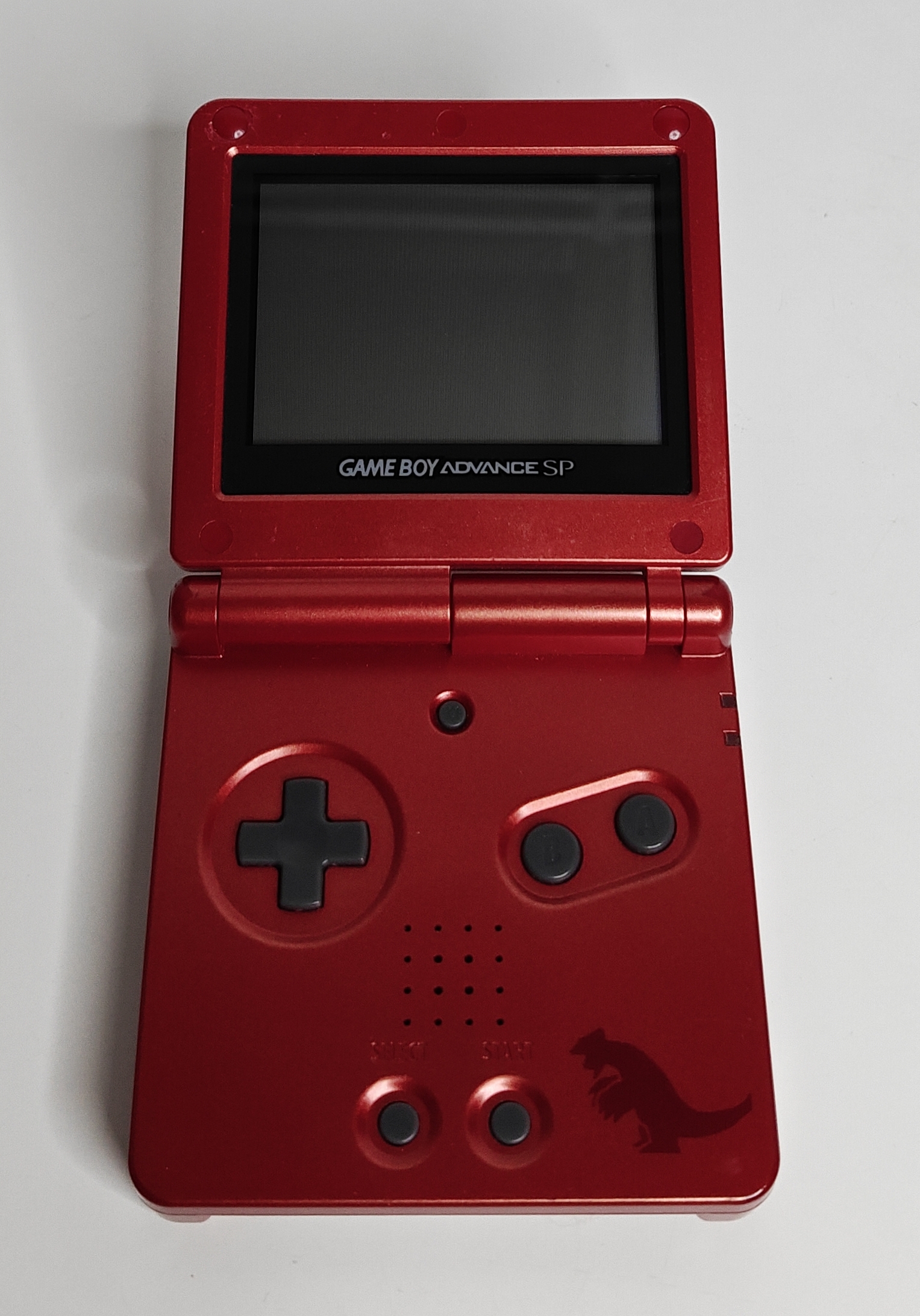 Gameboy Advance SP Pokémon Groudon Red Limited Edition AGS-001 (loose)