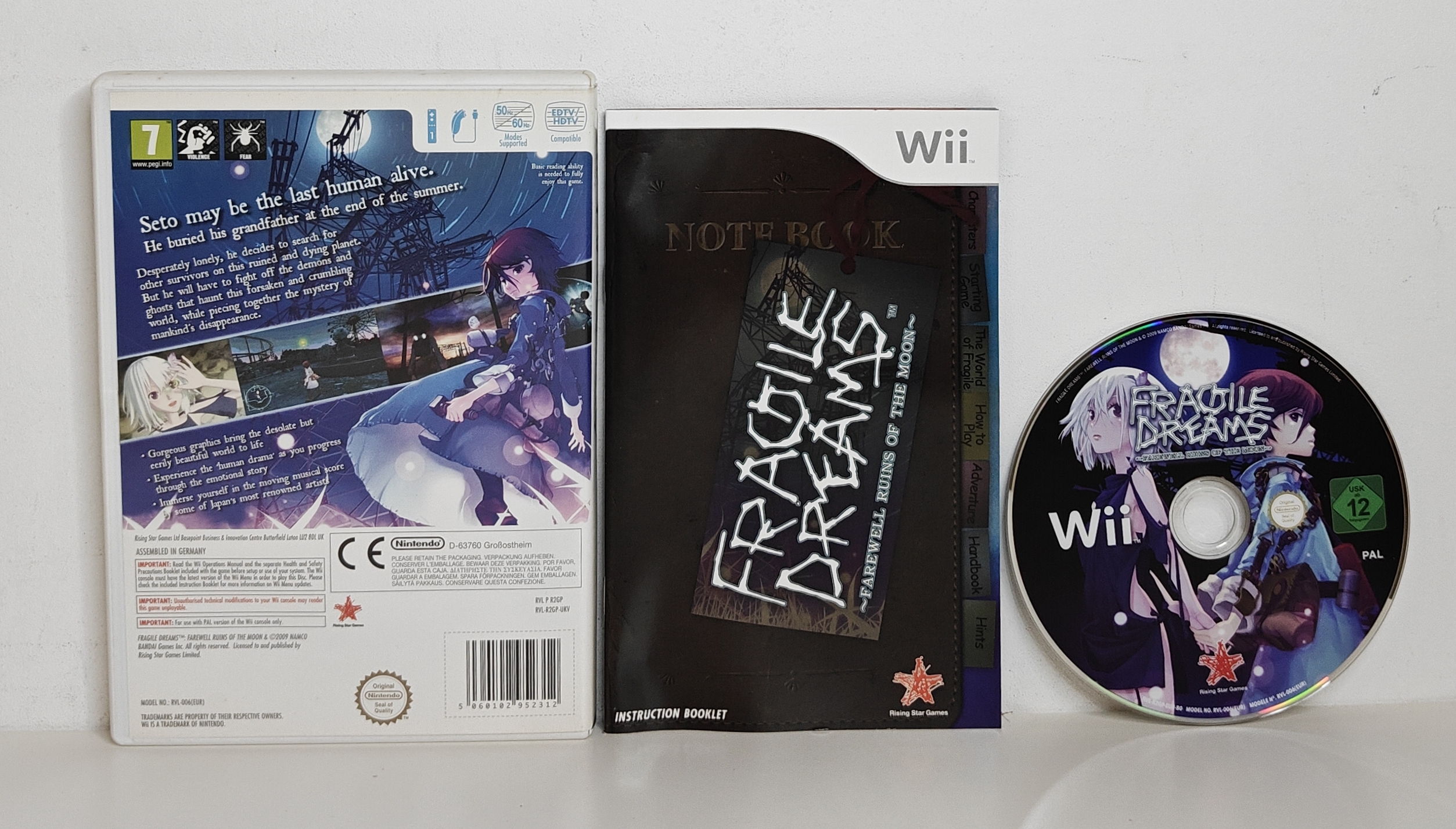 Wii Fragile Dreams  - Farewell Ruins of the Moon (CIB) UKV