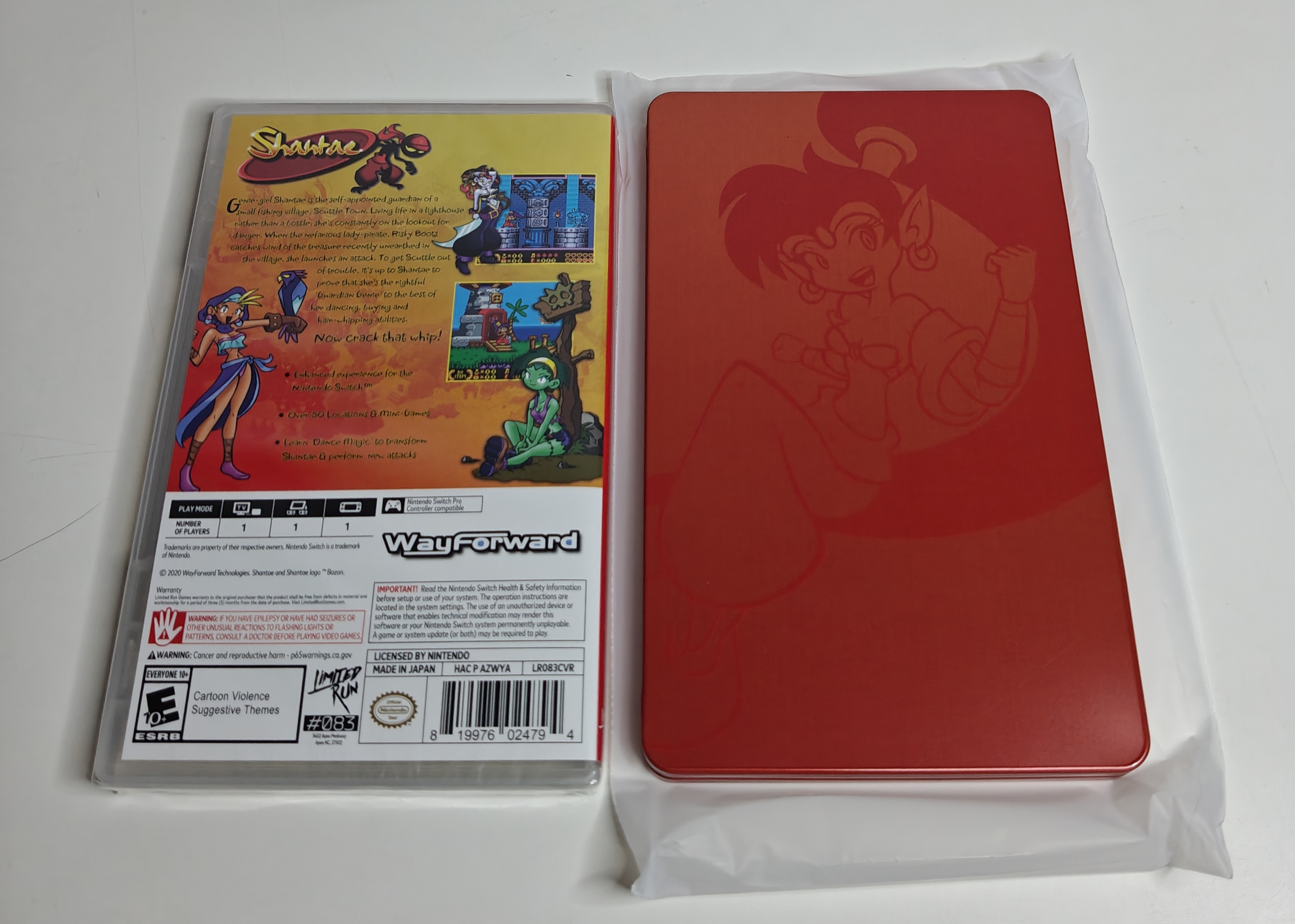 Switch Shantae Collector's Edition (CIB) Limited Run #83