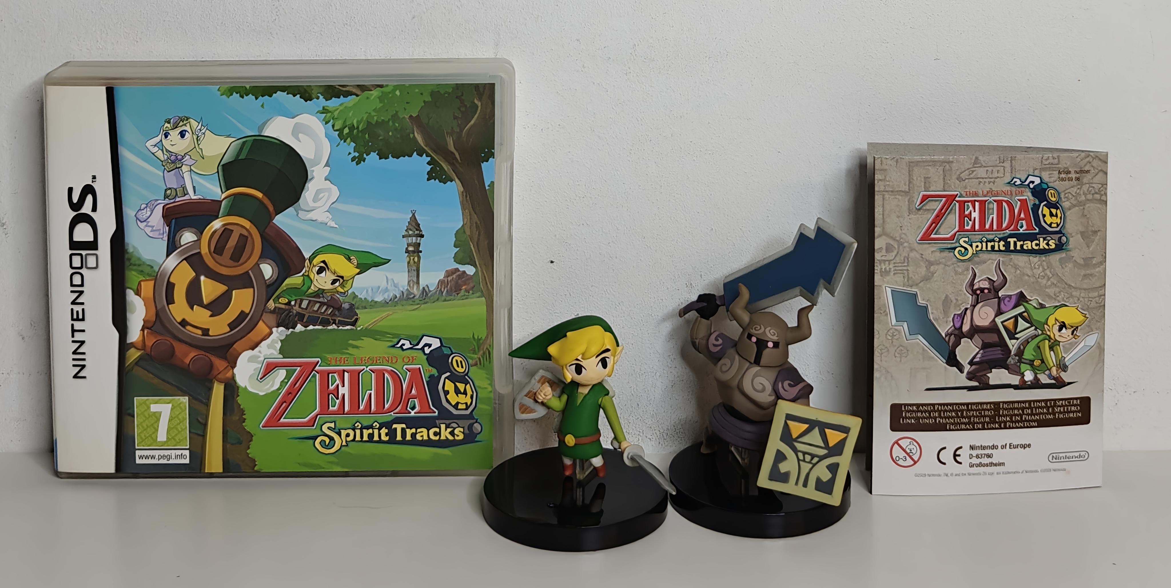 DS The Legend of Zelda - Spirit Tracks Limited  Edition (CIB) HOL