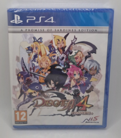 PS4 Disgaea 4 a Promise of Sardines Edition Complete + (factory sealed)