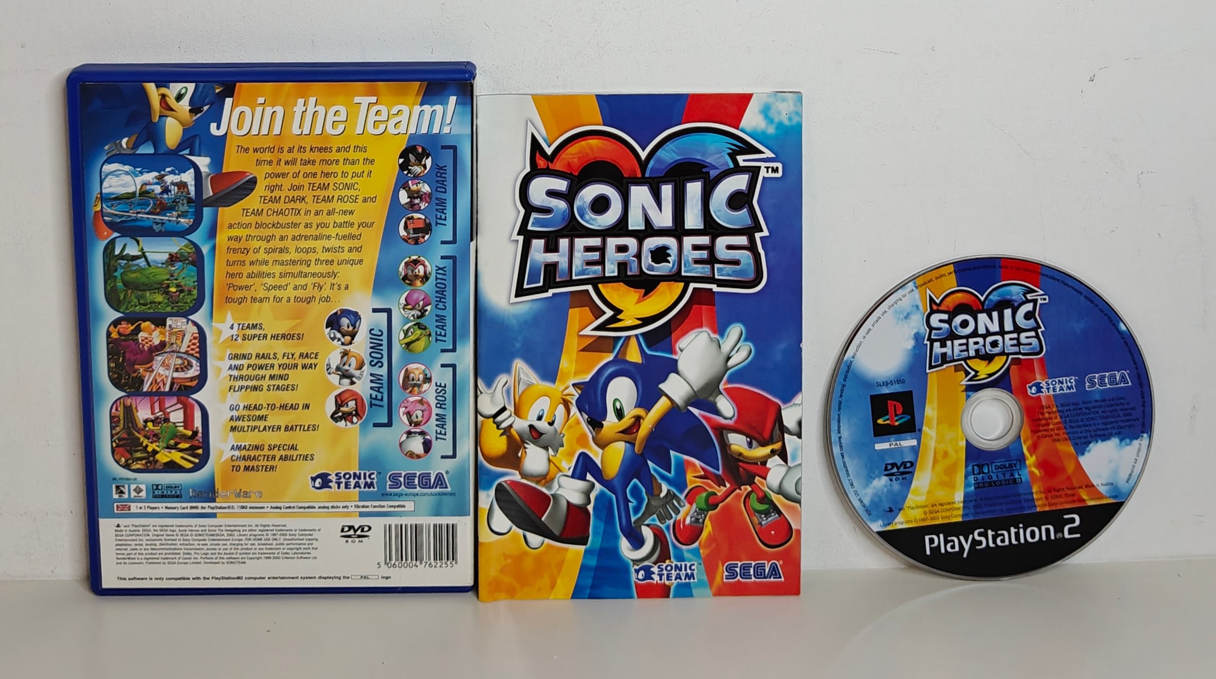 PS2 Sonic Heroes (CIB)