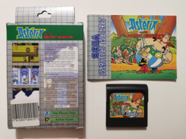 Game Gear Asterix and the Secret Mission (CIB)