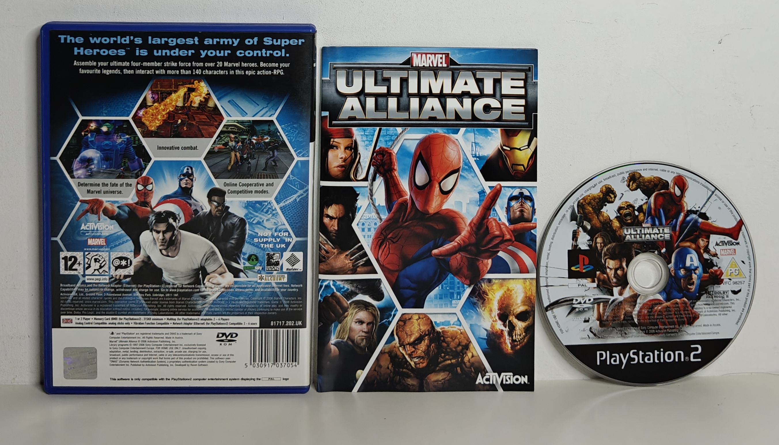 PS2 Marvel Ultimate Alliance (CIB)