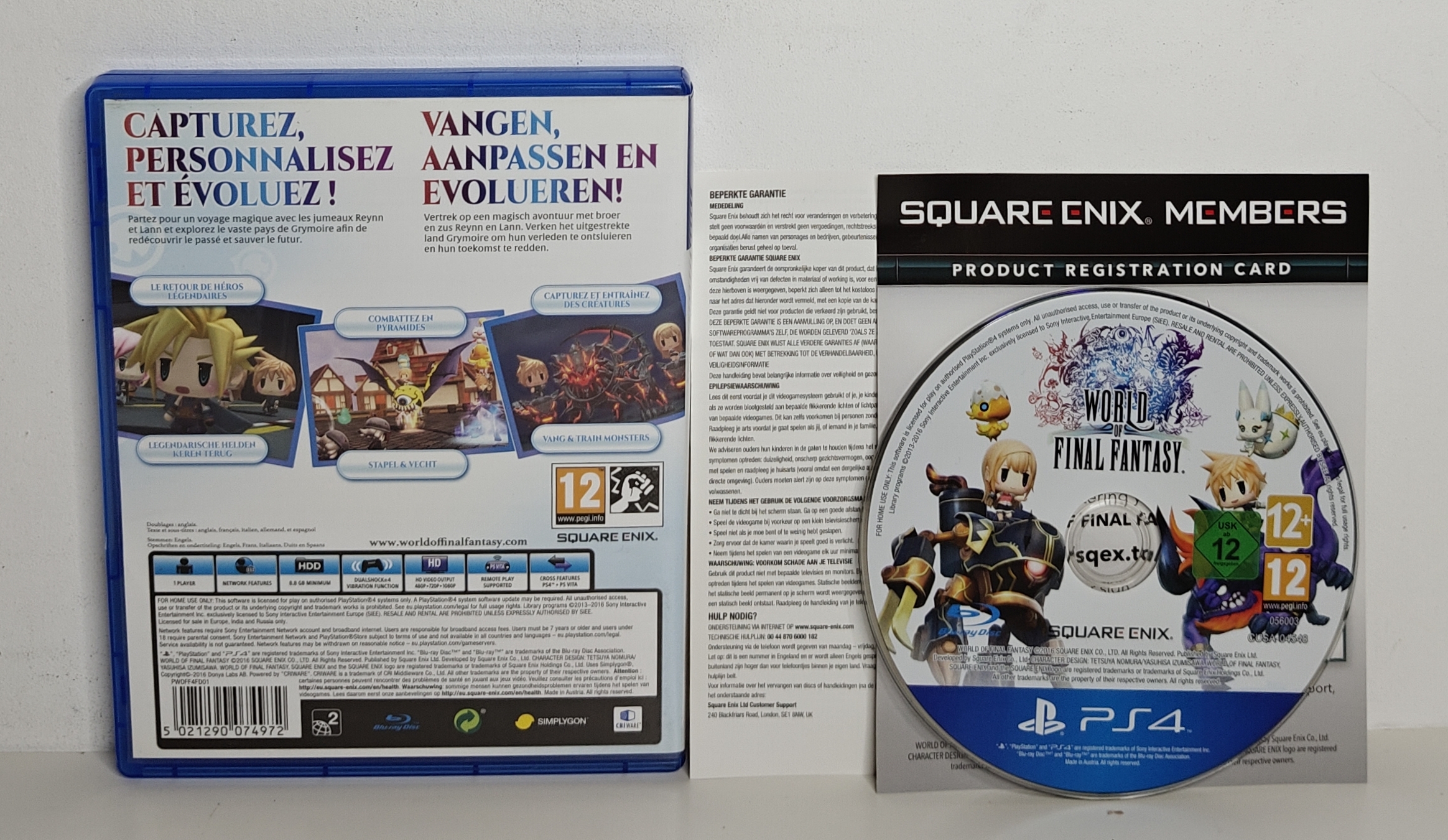 PS4 World of Final Fantasy (CIB)