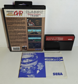 Master System Ayrton Senna's Super Monaco GP II CLASSIC (CIB)
